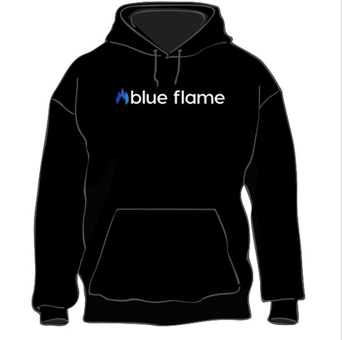 Blue Flame Hoodies